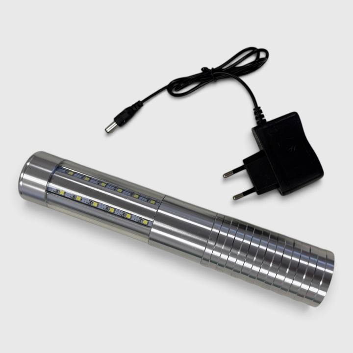 Bâton Lumineux Flash 36 LED blanches avec aluminium argenté