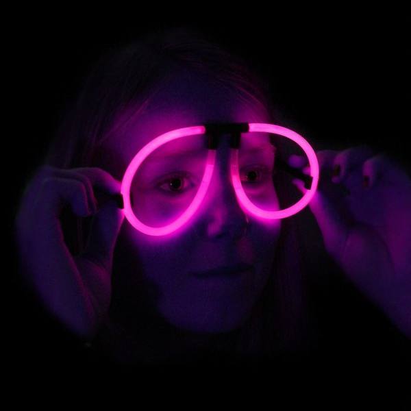 Lunettes Fluorescentes Lumineuses Aviator glow superbrite pielno
