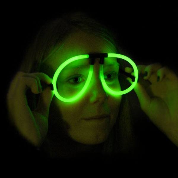 Lunettes Fluorescentes Lumineuses Aviator glow superbrite pielno