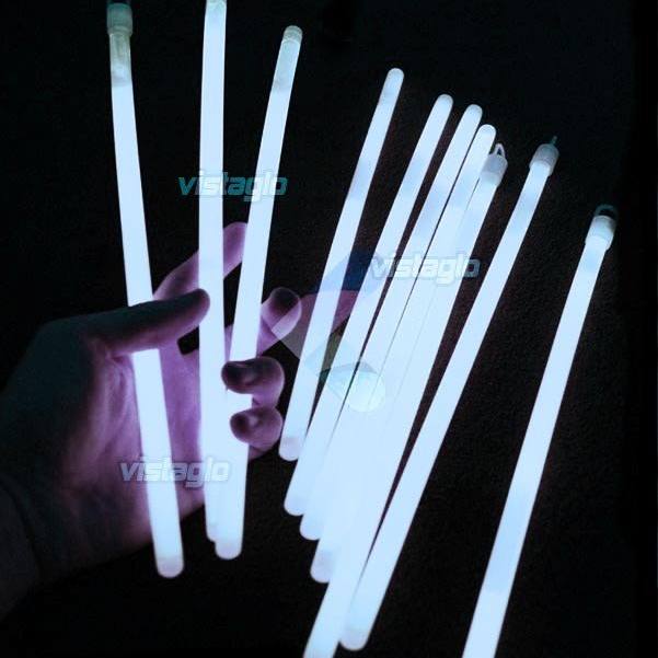 bâtons lumineux fluorescent à craquer - chimiluminescent - de couleurs assorties