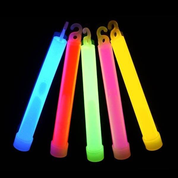 Batons lumieneux glow sticks bleu blanc rouge - tricolore france