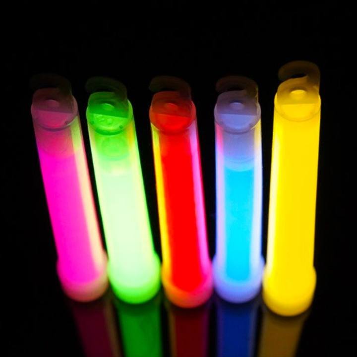 Batons lumieneux glow sticks bleu blanc rouge - tricolore france