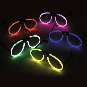 Lunettes Fluorescentes Lumineuses Aviator glow superbrite pielno