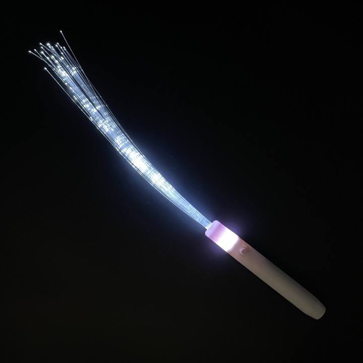 Bâton Lumineux à Fibres couleur blanche