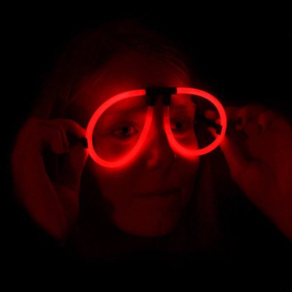 Lunettes Fluorescentes Lumineuses Aviator glow superbrite pielno