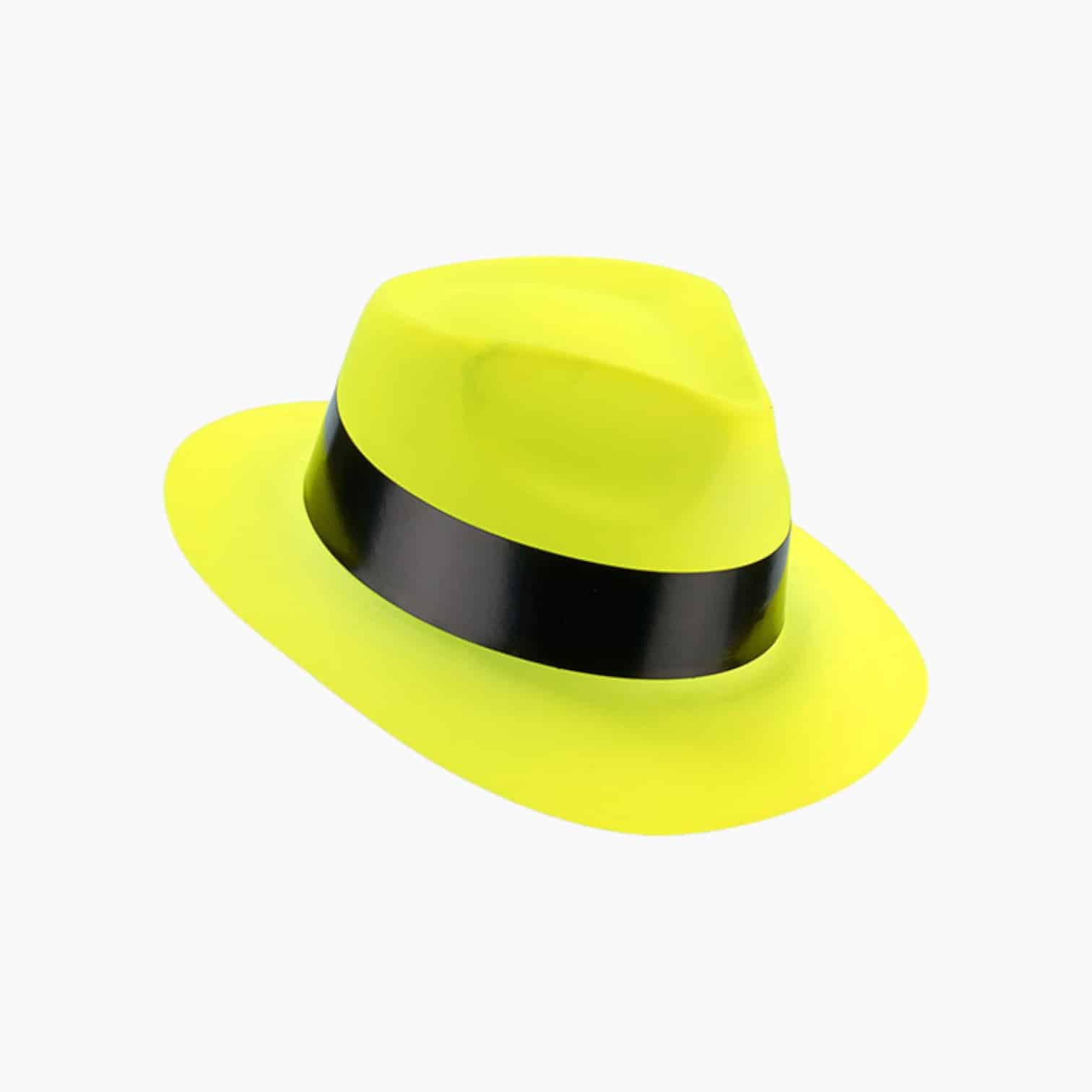 Neon Party Hat in PVC