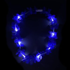 Hawaiian Light-up Necklace - Blue
