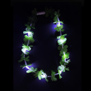 Hawaiian Light-up Necklace - Green