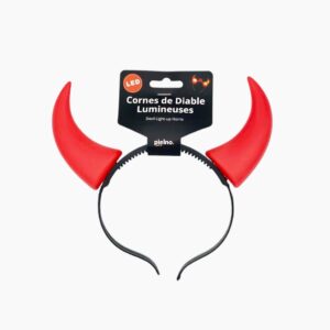Illuminated devil horns