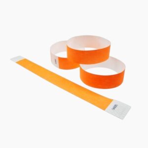 25mm Neon Tyvek Event Wristbands